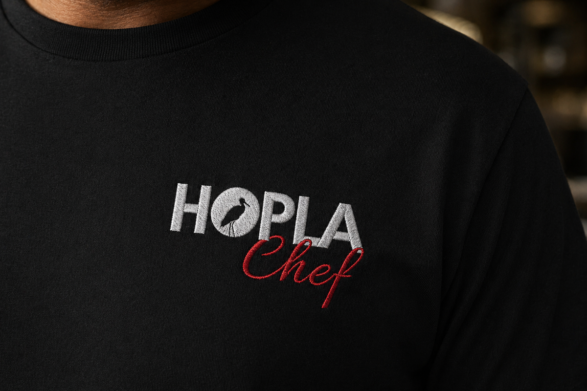 Camiseta Signature Hombre Hopla Chef