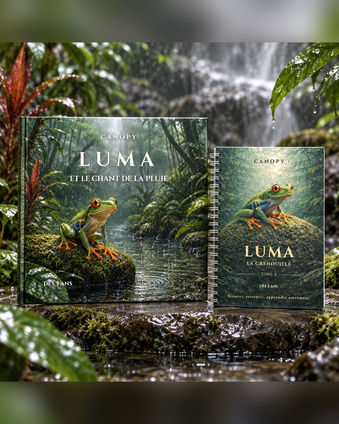 Coffret CANOPY Luma — Livre + Carnet — édition français
