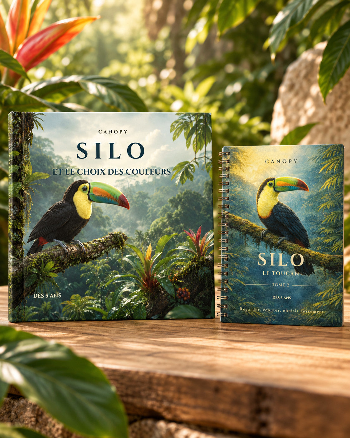 Coffret CANOPY Silo — Livre + Carnet — édition français