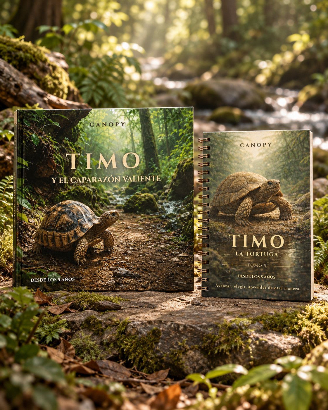 Coffret CANOPY Timo — Livre + Carnet — édition espagnol