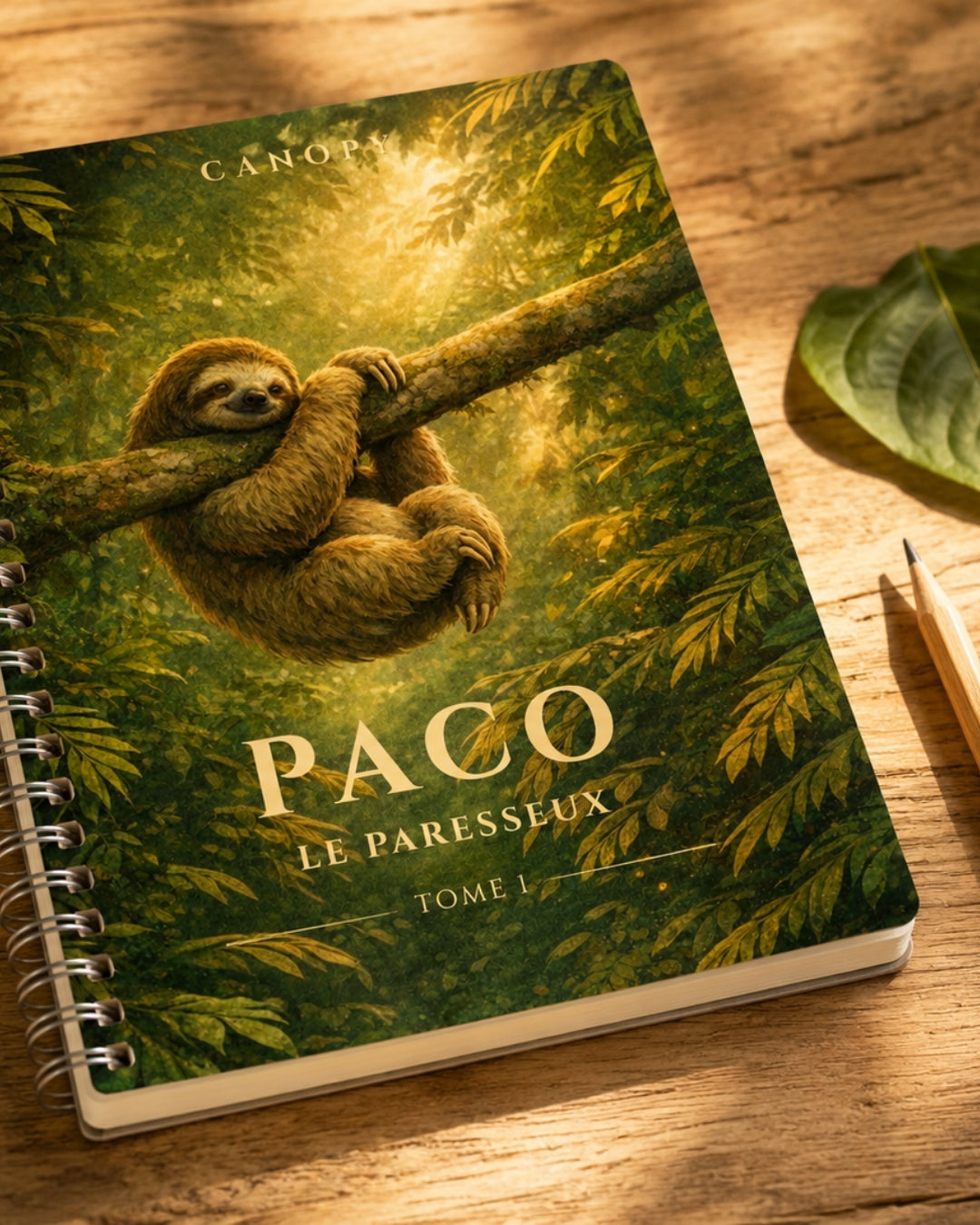 Carnet CANOPY — Paco le paresseux