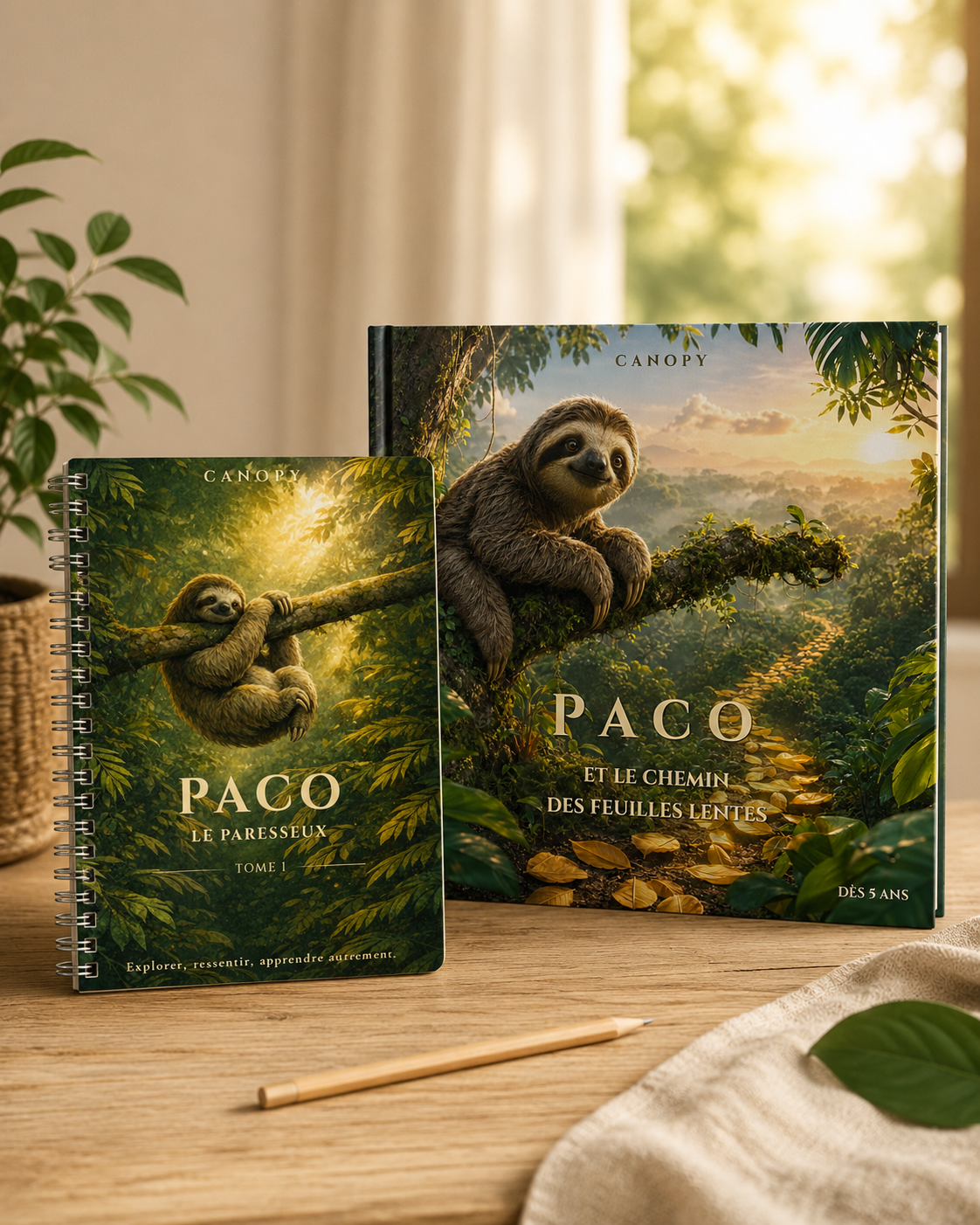 Estuche CANOPY Paco — Libro + Cuaderno