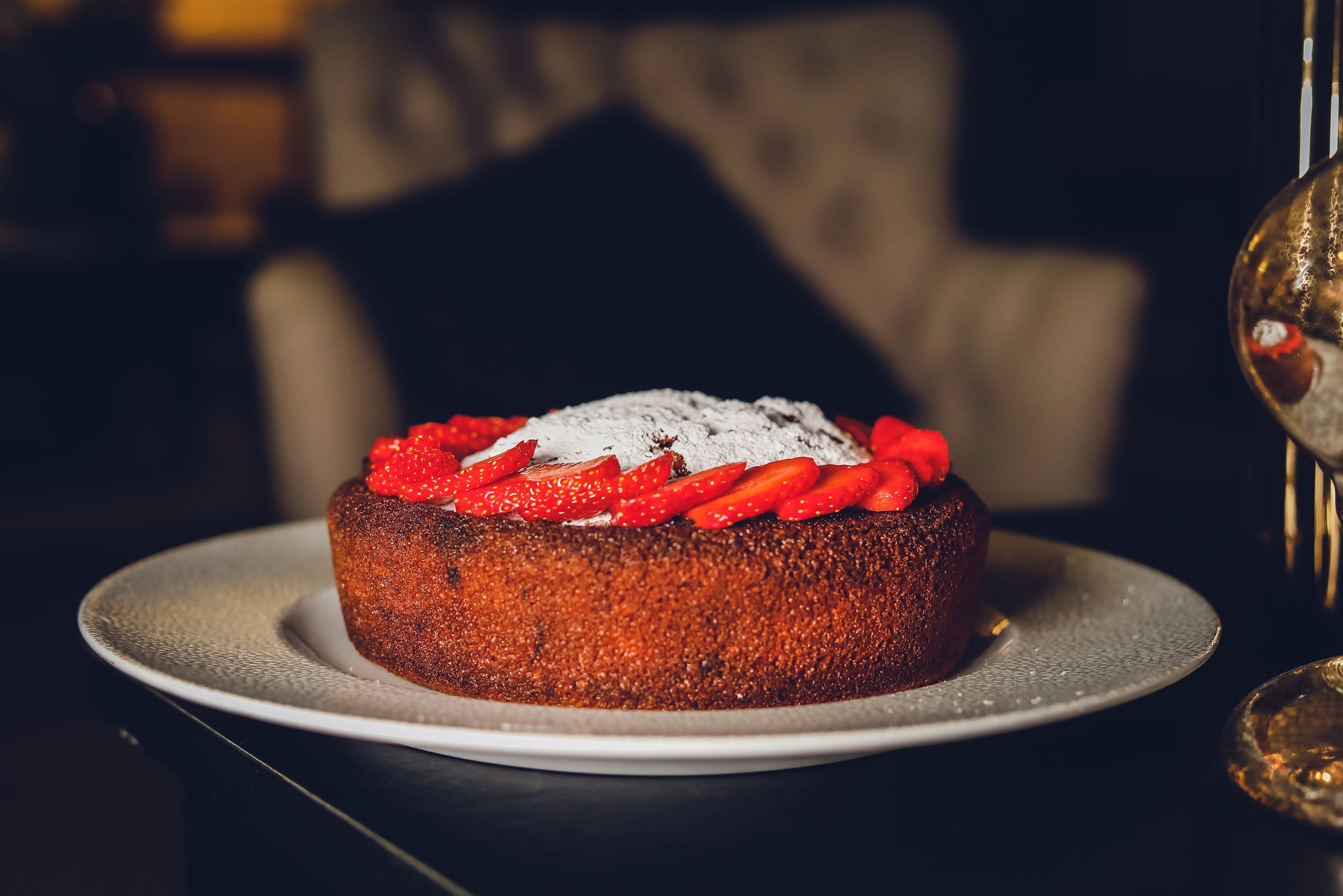 Gâteau au yaourt à la fraise