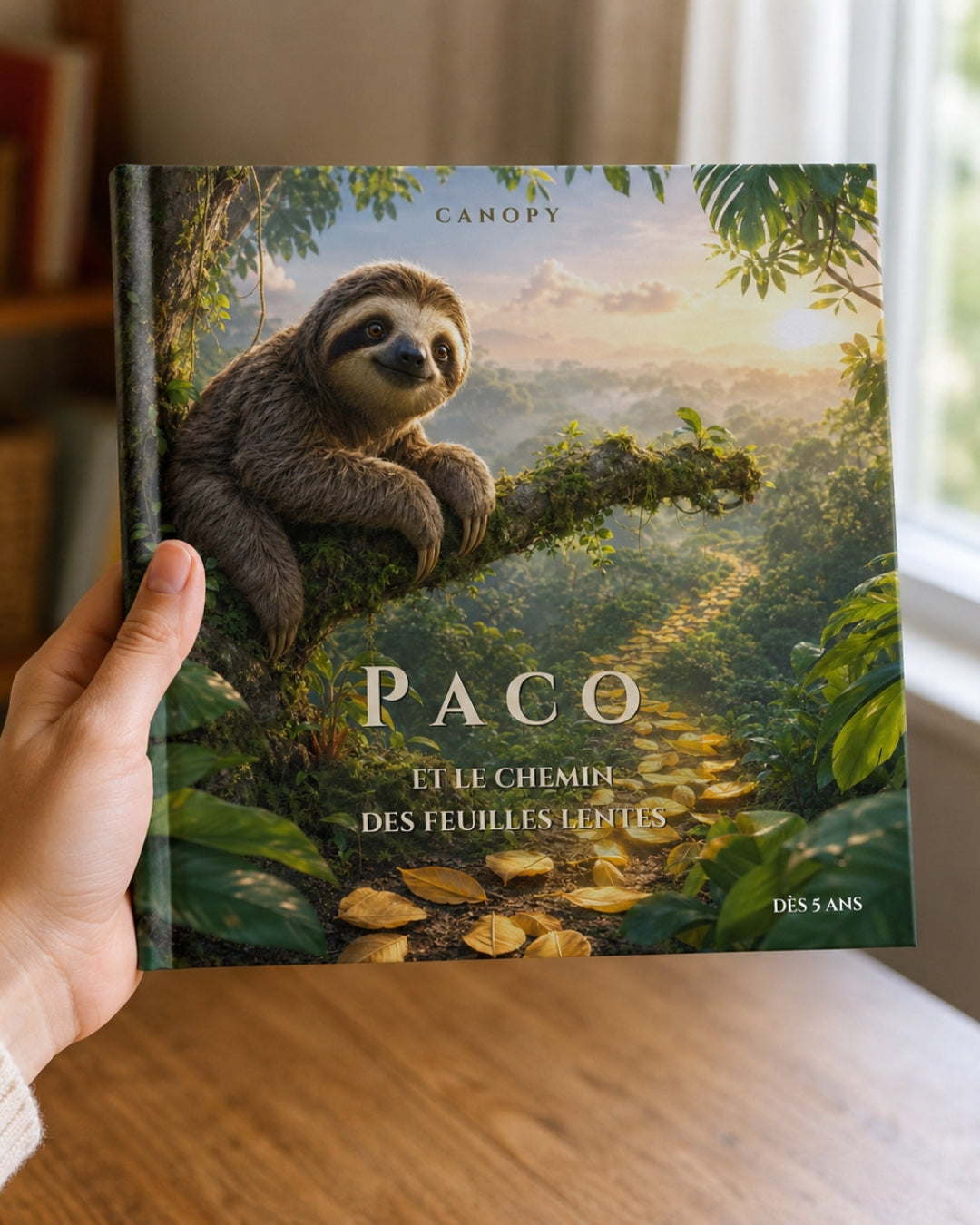 Livre CANOPY — Paco et le chemin des feuilles lentes