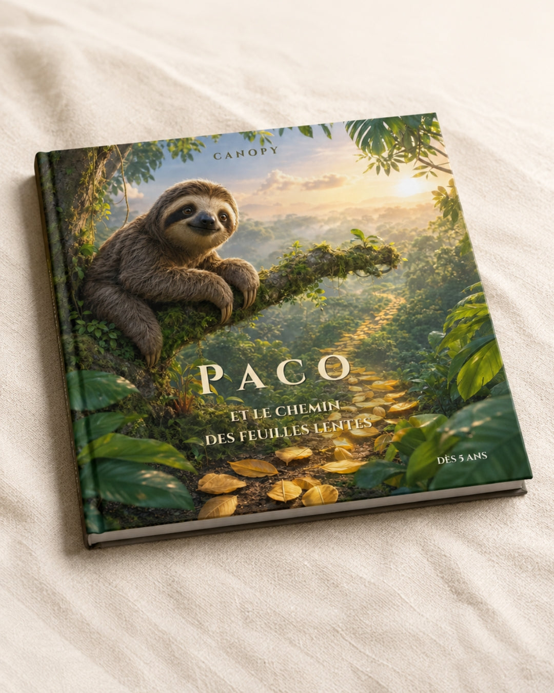 Livre CANOPY — Paco et le chemin des feuilles lentes