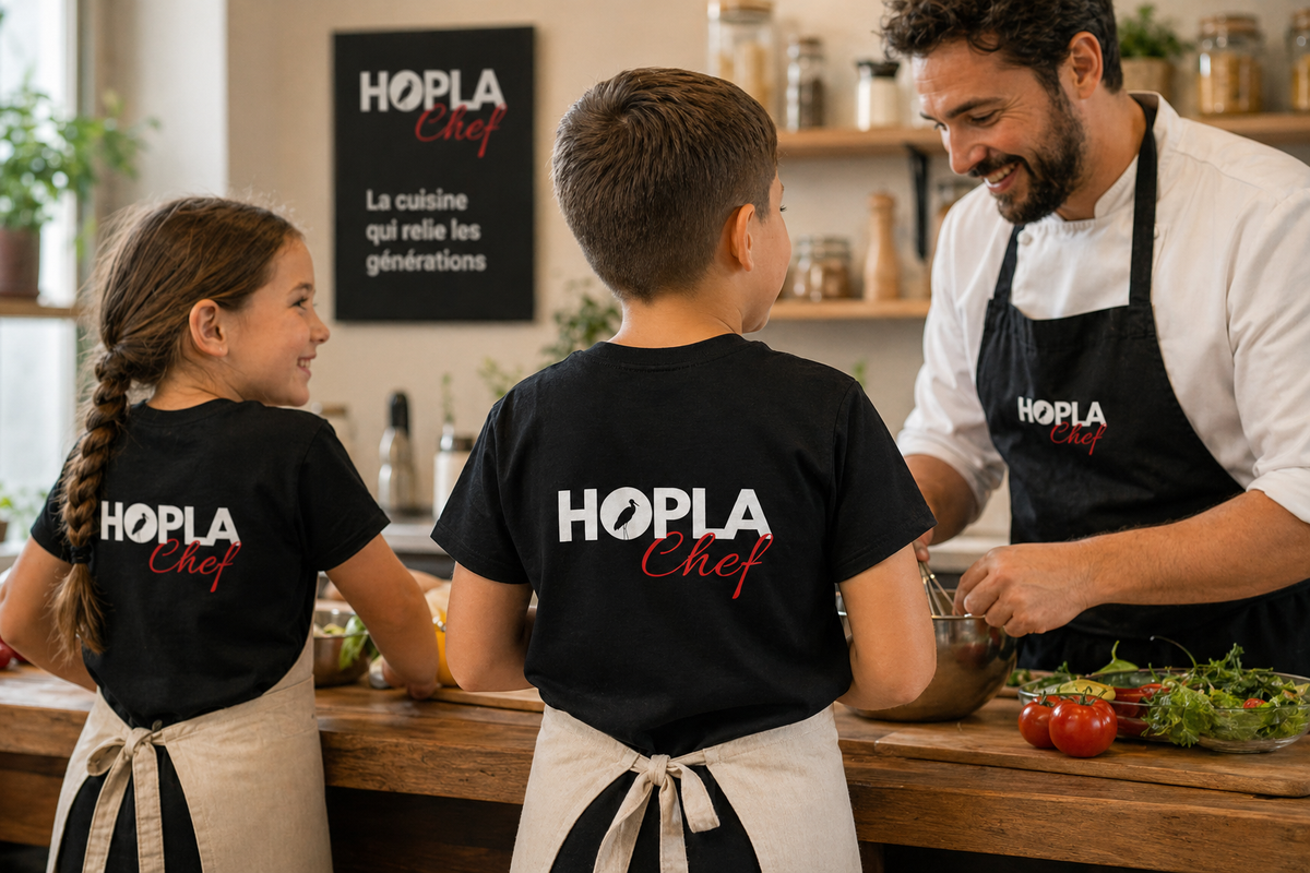 T-shirt Little Chef Hopla Chef