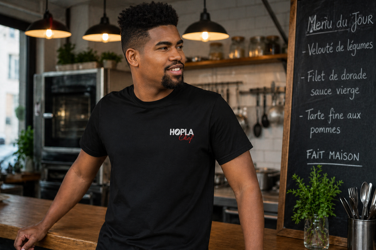 Camiseta Signature Hombre Hopla Chef