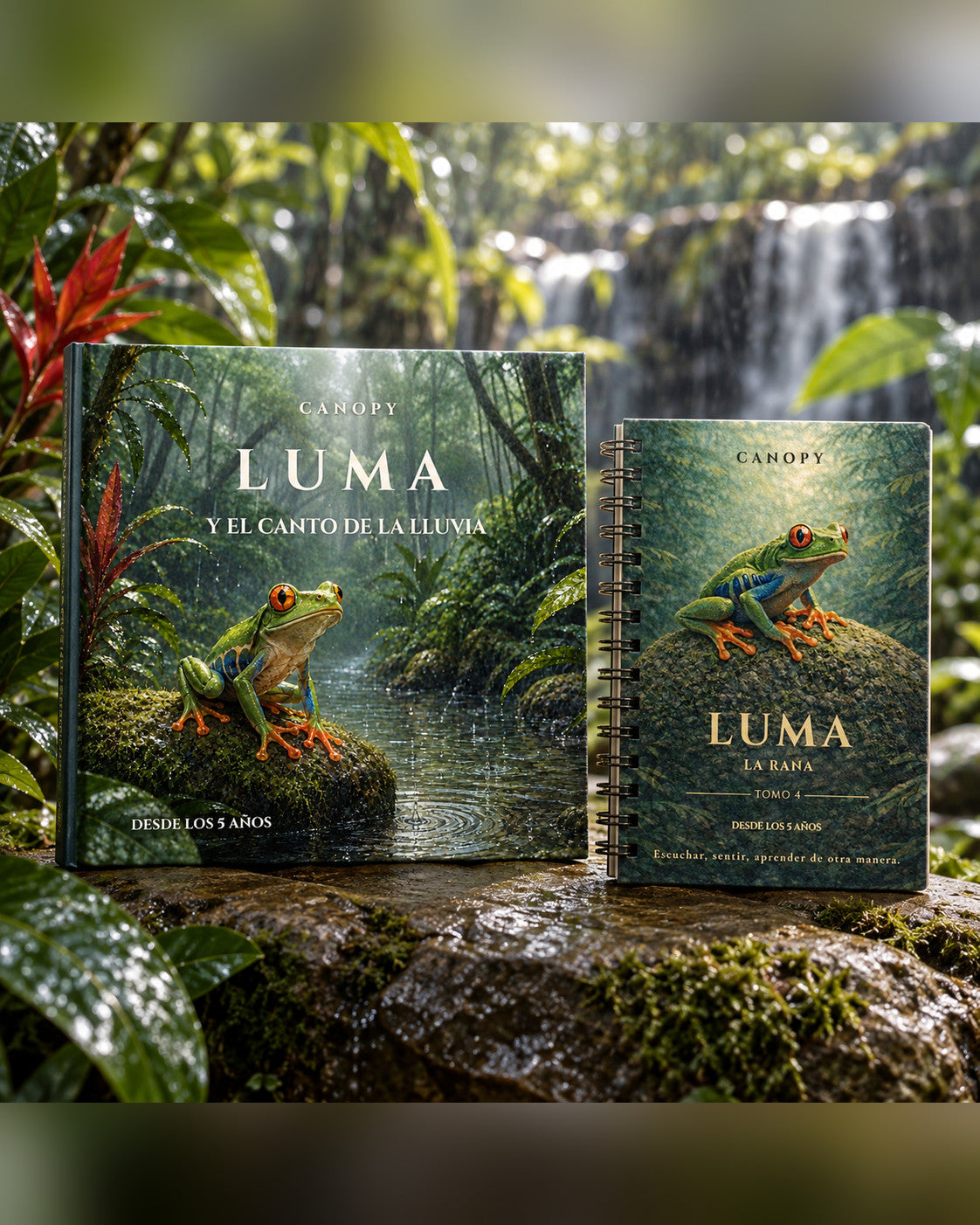 Coffret CANOPY Luma — Livre + Carnet — édition espagnol