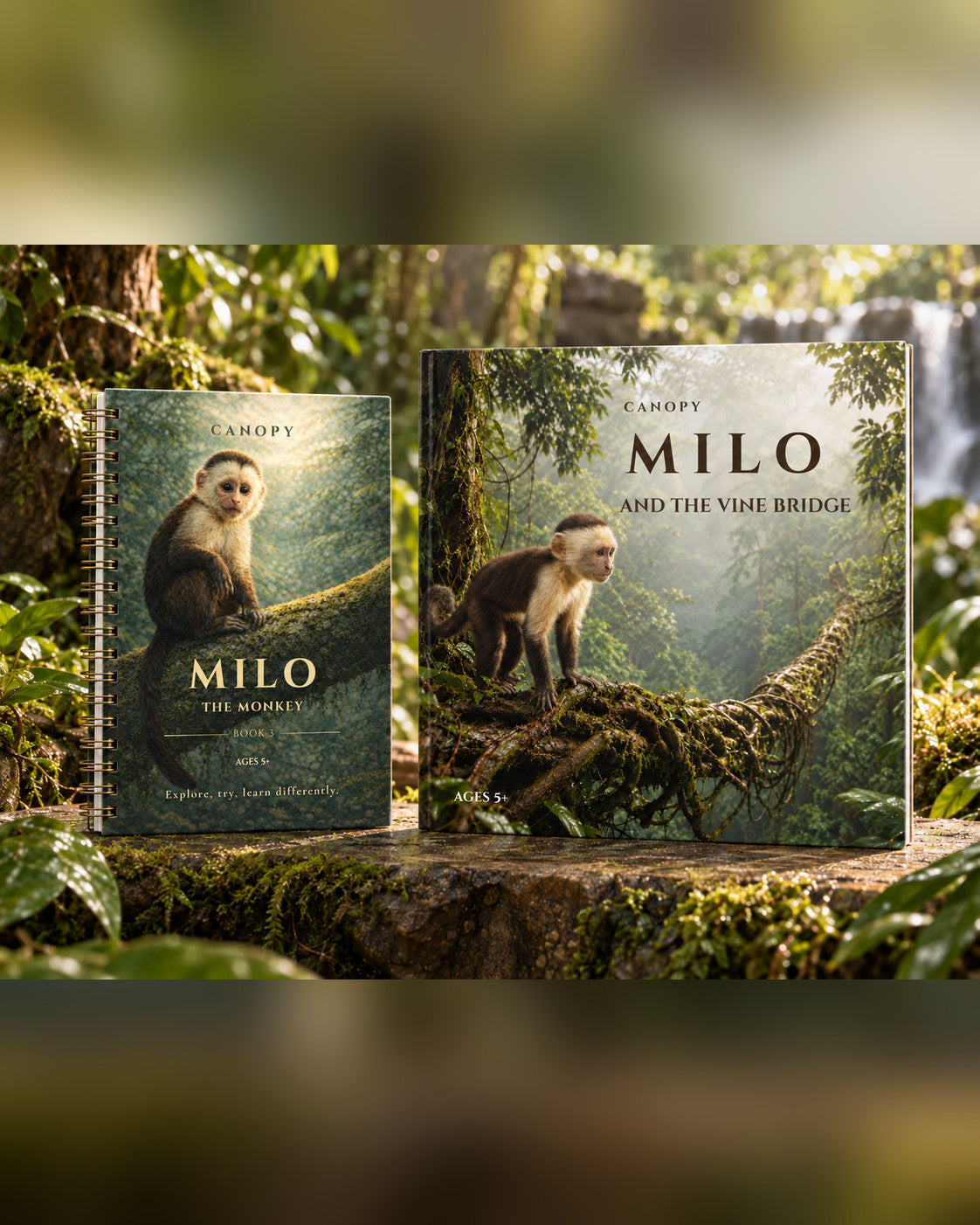 Coffret CANOPY Milo — Livre + Carnet — édition anglais