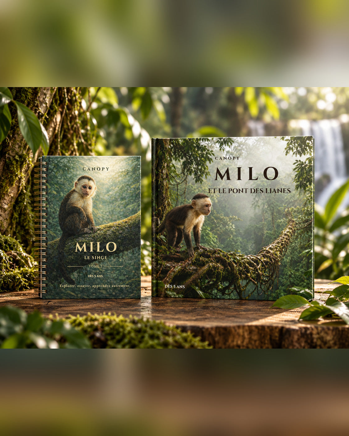 Coffret CANOPY Milo — Livre + Carnet — édition français