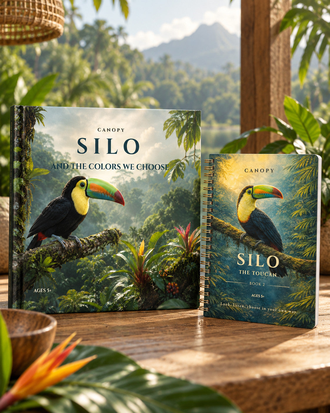 Coffret CANOPY Silo — Livre + Carnet — édition anglais