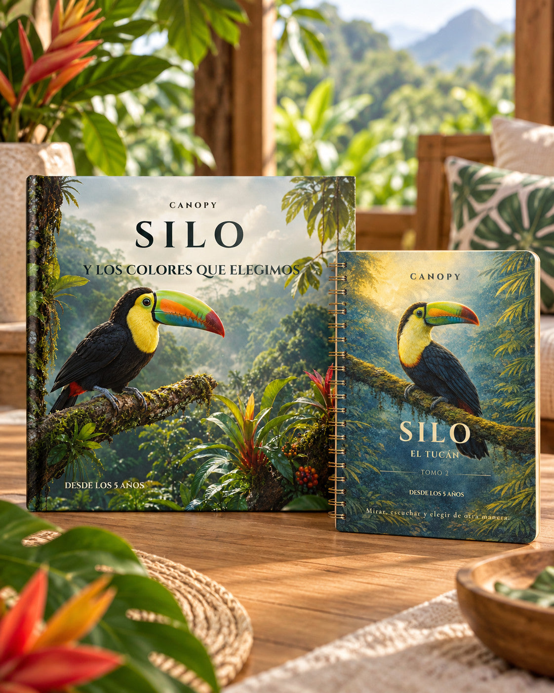 Coffret CANOPY Silo — Livre + Carnet — édition espagnol