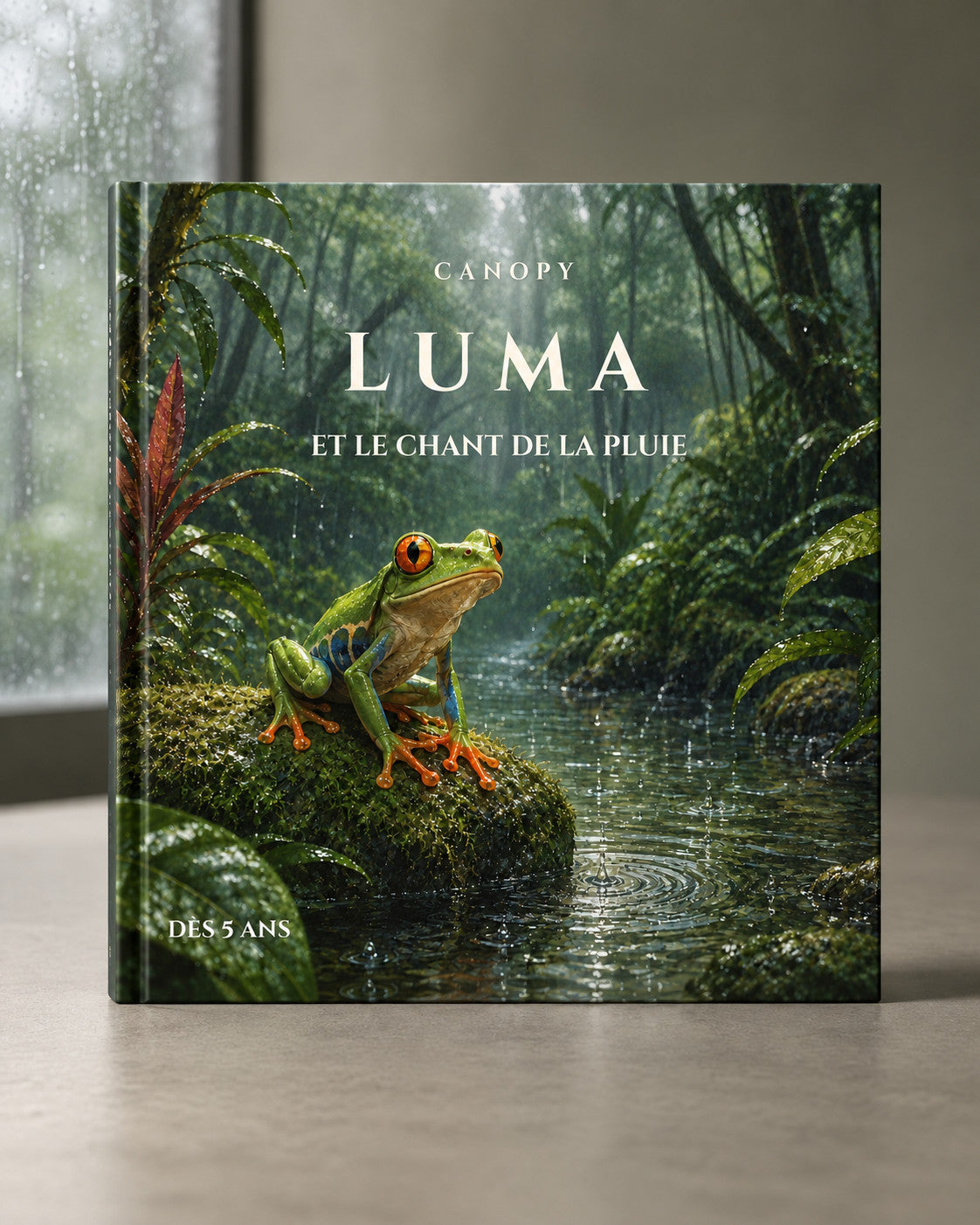 Livre CANOPY — Luma et le chant de la pluie — édition français