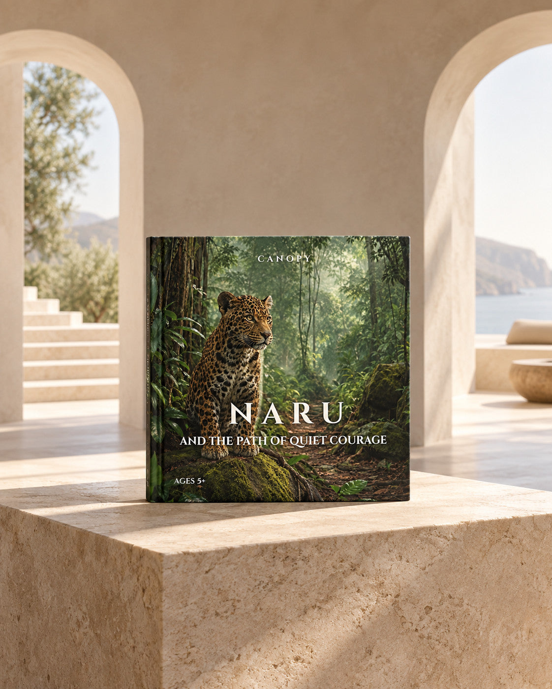 Livre CANOPY — Naru et le sentier du courage calme — édition anglais