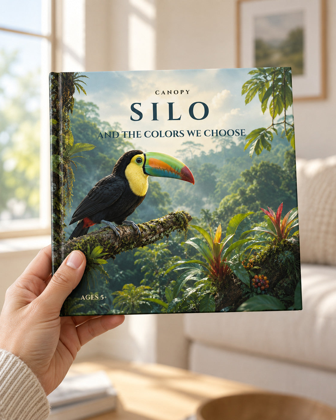 Livre CANOPY — Silo et le choix des couleurs — édition anglais